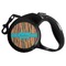 Tribal Ribbons Retractable Dog Leash (Personalized)