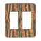 Tribal Ribbons Rocker Light Switch Covers - Double - MAIN