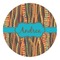 Tribal Ribbons Round Decal