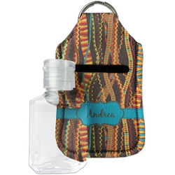 Tribal Ribbons Hand Sanitizer & Keychain Holder (Personalized)