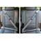 Tribal Ribbons Seat Belt Covers (Set of 2 - In the Car)