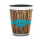 Tribal Ribbons Shot Glass - Two Tone - FRONT