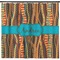 Tribal Ribbons Shower Curtain - Custom Size (Personalized)