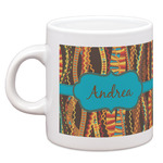 Tribal Ribbons Espresso Cup (Personalized)