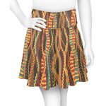 Tribal Ribbons Skater Skirt - 2X Large