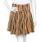 Tribal Ribbons Skater Skirt - 2X Large