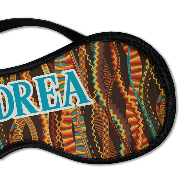 Tribal Ribbons Sleeping Eye Mask - DETAIL Large