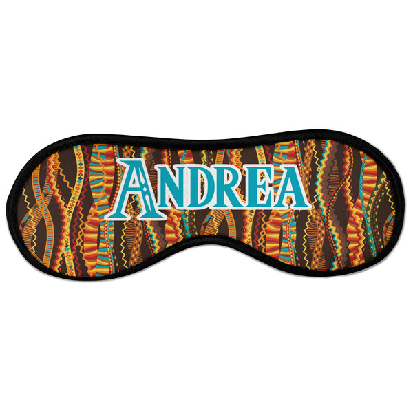 Tribal Ribbons Sleeping Eye Mask - Front Large
