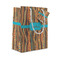 Tribal Ribbons Small Gift Bag (Personalized)