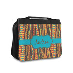 Tribal Ribbons Toiletry Bag - Small (Personalized)