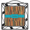 Tribal Ribbons Square Trivet (Personalized)