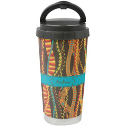 Tribal Ribbons Stainless Steel Coffee Tumbler (Personalized)