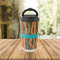 Tribal Ribbons Stainless Steel Travel Cup Lifestyle