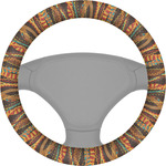 Tribal Ribbons Steering Wheel Cover (Personalized)
