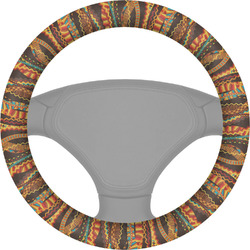 Tribal Ribbons Steering Wheel Cover (Personalized)