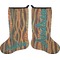Tribal Ribbons Stocking - Double-Sided - Approval