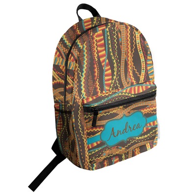 Tribal Ribbons Student Backpack (Personalized)