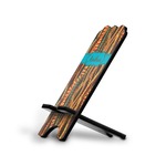 Tribal Ribbons Stylized Cell Phone Stand - Small w/ Name or Text