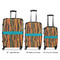 Tribal Ribbons Suitcase Set 1 - APPROVAL