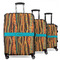 Tribal Ribbons Suitcase Set 1 - MAIN