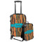 Tribal Ribbons Kids 2-Piece Luggage Set - Suitcase & Backpack (Personalized)
