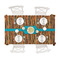 Tribal Ribbons Tablecloths (58"x102") - TOP VIEW
