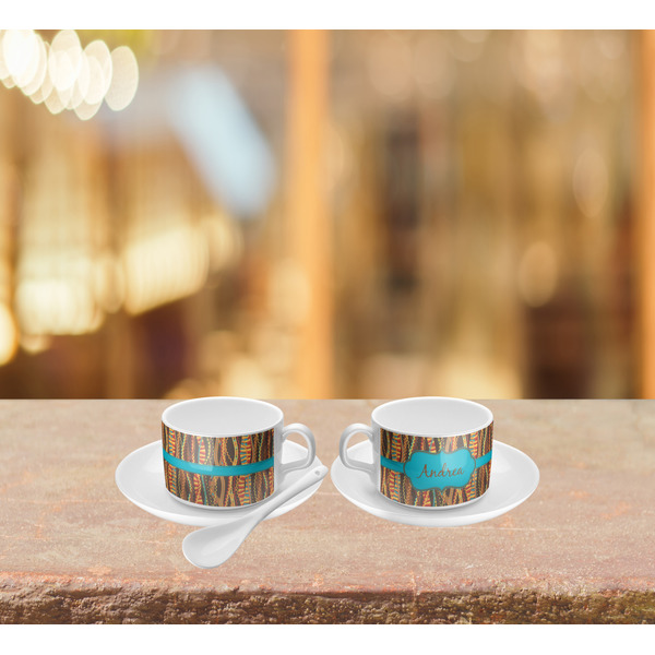 Tribal Ribbons Tea Cup Lifestyle