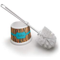 Tribal Ribbons Toilet Brush (Personalized)