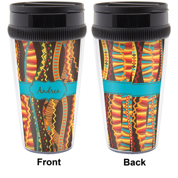 Tribal Ribbons Travel Mug Approval (Personalized)