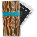 Tribal Ribbons Travel Document Holder