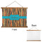 Tribal Ribbons Wall Hanging Tapestry - Landscape - APPROVAL