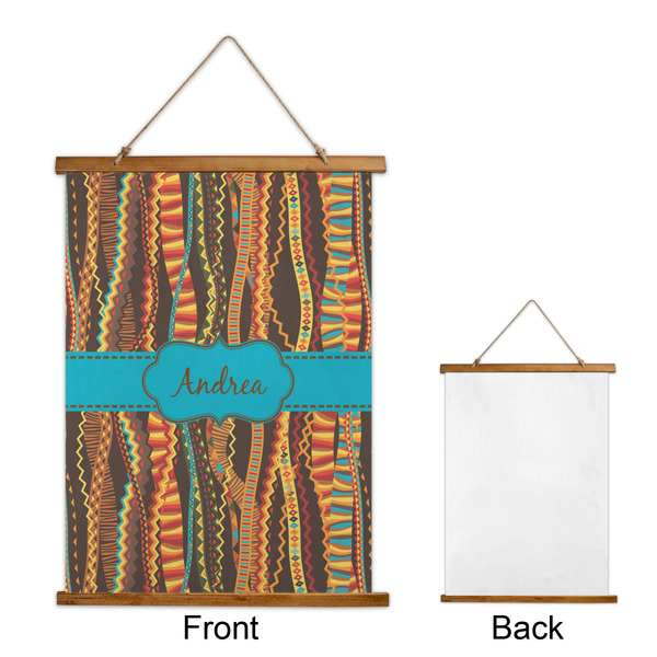 Tribal Ribbons Wall Hanging Tapestry - Portrait - APPROVAL