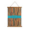 Tribal Ribbons Wall Hanging Tapestry - Portrait - MAIN
