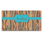Tribal Ribbons Wall Mounted Coat Rack (Personalized)