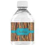 Tribal Ribbons Water Bottle Labels - Custom Sized (Personalized)