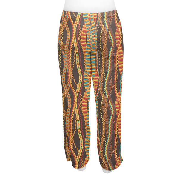 Tribal Ribbons Women's Pj on model - Back
