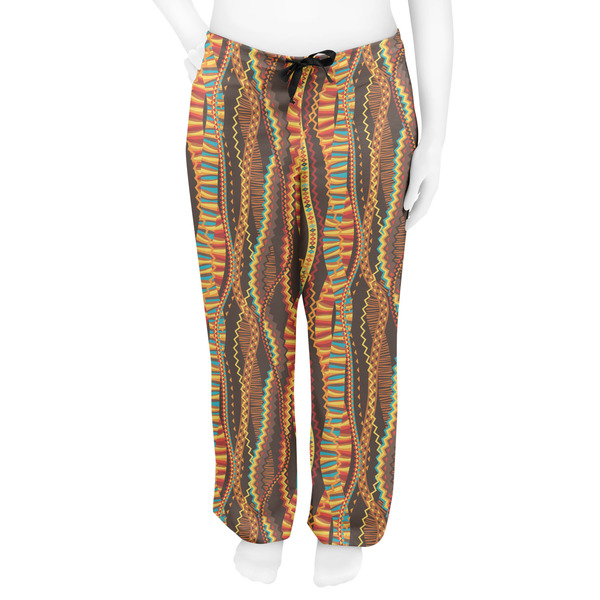 Tribal Ribbons Women's Pj on model - Front