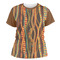 Tribal Ribbons Women's Crew T-Shirt - X Large