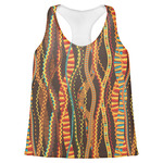 Tribal Ribbons Womens Racerback Tank Top - X Small