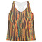 Tribal Ribbons Womens Racerback Tank Top - Large