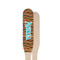 Tribal Ribbons Wooden Food Pick - Paddle - Single Sided - Front & Back