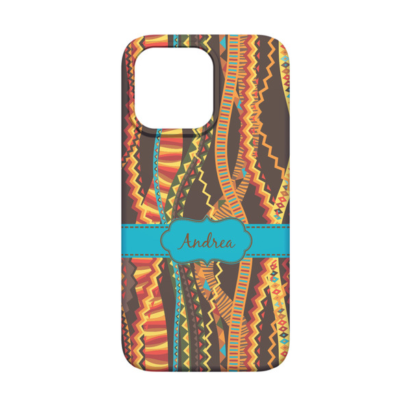 Tribal Ribbons iPhone 13 Mini Case - Back