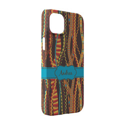Tribal Ribbons iPhone Case - Plastic - iPhone 14 (Personalized)
