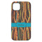 Tribal Ribbons iPhone 14 Plus Tough Case - Back