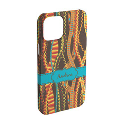 Tribal Ribbons iPhone Case - Plastic - iPhone 15 (Personalized)