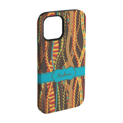Tribal Ribbons iPhone Case - Rubber Lined - iPhone 15 Pro (Personalized)