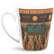 African Lions & Elephants 12 Oz Latte Mug - Front Full