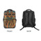 African Lions & Elephants 15" Backpack - APPROVAL