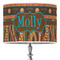 African Lions & Elephants Drum Lamp Shade (Personalized)