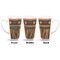 African Lions & Elephants 16 Oz Latte Mug - Approval